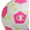 imageChampion Youth ampamp Adult Soccer Ball  Paneled Design Enhanced Control Durable Cover ampamp Butyl Bladder for Indoor ampamp Outdoor Training Sizes 3 4 5 Includes 6quot PumpWhiteOptic PinkEvening Primrose