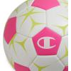 imageChampion Youth ampamp Adult Soccer Ball  Paneled Design Enhanced Control Durable Cover ampamp Butyl Bladder for Indoor ampamp Outdoor Training Sizes 3 4 5 Includes 6quot PumpWhiteOptic PinkEvening Primrose