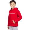 imageChampion boys Boys Hoodie for Kids Sweatshirt Fleece Youth Pullover With HoodSignature Red