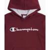 imageChampion boys Boys Hoodie for Kids Sweatshirt Fleece Youth Pullover With HoodWine