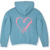 imageChampion girls Girls Hoodie Sweatshirt Zip Up Fleece Athletic Hoodie for Girl ClothingSignature Mineral Blue