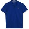 imageChampion Boys Athletic Short Sleeve Polo Shirt with Moisture Wicking Stretch FabricBlue Surf