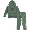 imageChampion Boys Hoodie and Jogger Set for Kids 2 Piece Athletic Sweatsuit SetsDark Forest Green