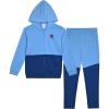imageChampion Boys Jogger Set Fleece Hoodie and Sweatpants TracksuitPlacid Blue