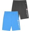 imageChampion Boys Shorts 2 Pack Athletic Fleece Short for BoysMalibu Blue