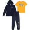 Navy Yellow-zip