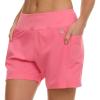 imageChampion Swim Board Shorts for Women 57 Swim Shorts Women with Pockets for Beach Pool SummerPink