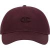 imageChampion Womens Essentials Washed Cotton Twill Adjustable Baseball CapMedium Ruby