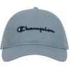 imageChampion Womens Script Embroidery Washed Cotton Twill Adjustable Baseball CapCloudy Blue
