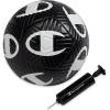 imageChampion Youth ampamp Adult Soccer Ball  Paneled Design Enhanced Control Durable Cover ampamp Butyl Bladder for Indoor ampamp Outdoor Training Sizes 3 4 5 Includes 6quot PumpBlackWhite