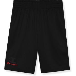 imageChampion Boys Athletic Shorts Lightweight Active Fit Short for KidsBlack