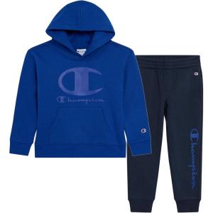 imageChampion Boys Jogger Set Fleece Hoodie and Sweatpants TracksuitDark Blue
