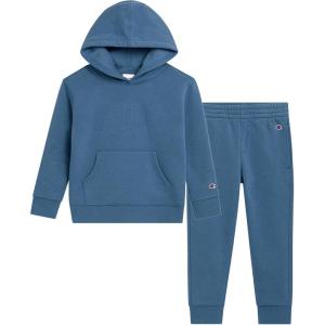 imageChampion Boys Jogger Set Fleece Hoodie and Sweatpants TracksuitDusty Blue