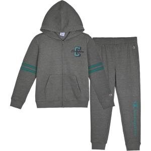imageChampion Boys Jogger Set Fleece Hoodie and Sweatpants TracksuitMedium Heather Grey