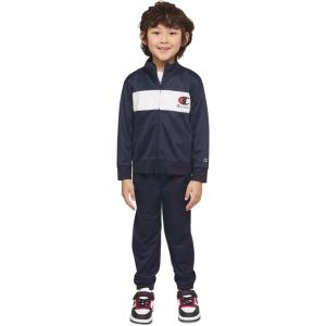 imageChampion Boys Jogger Set Fleece Hoodie and Sweatpants TracksuitNavy Red
