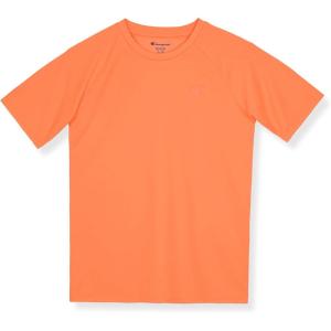 imageChampion Boys Performance Short Sleeve Tech Athletic Tee ShirtNectarine Orange