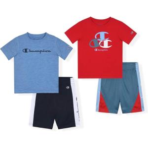 imageChampion Boys Short Sets  4 Piece Short Set for BoysDark Navyred