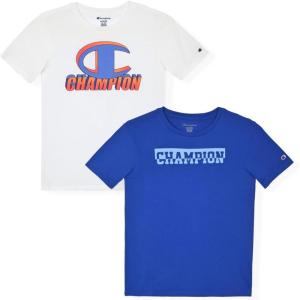 imageChampion Boys Tee Shirts 2 Pack Short Sleeve TShirts for Boys in Sizes 418Surf the Web