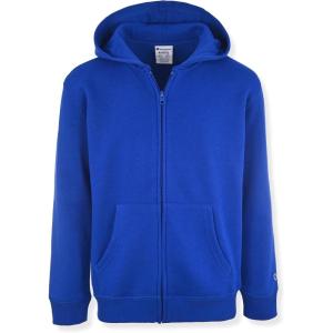 imageChampion Boys Zip Front Fleece Hoodie Sweatshirt for KidsBlue Surf