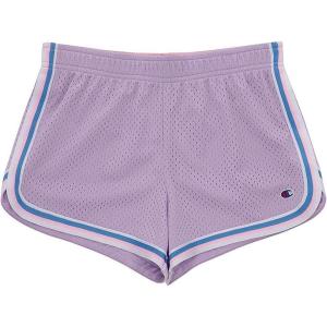 imageChampion Girls Heritage Foldover Mesh Running Basketball Short 275 Inch InseamTeam Blue