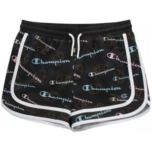 imageChampion Girls Heritage Foldover Mesh Running Basketball Short 275 Inch InseamWhite