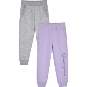 imageChampion Girls Sweatpants for Kids Fleece Girls Jogger Pants Girls ClothesHeather Greylavender