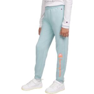 imageChampion Girls Sweatpants for Kids Fleece Girls Jogger Pants Girls ClothesLight Blue
