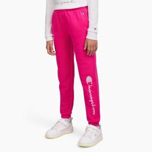 imageChampion Girls Sweatpants for Kids Fleece Girls Jogger Pants Girls ClothesMagenta Pink