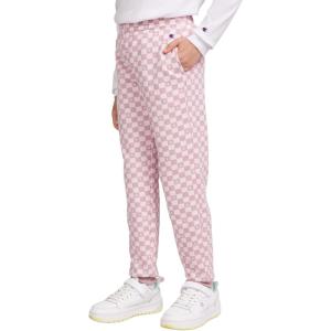 imageChampion Girls Sweatpants for Kids Fleece Girls Jogger Pants Girls ClothesSweet Lilac Check