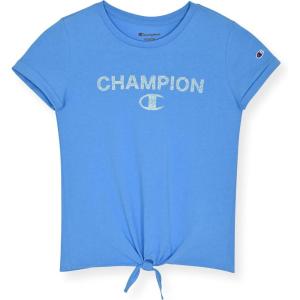 imageChampion Girls Tee Shirt for Kids Short Sleeve TShirt Girls TopsRiver Blue