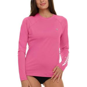 imageChampion Rash Guard for Women Womens Rash Guard Long Sleeve Shirts Rashguard Swim Shirt Women UPF 50 SPF ampamp UV ProtectionPink