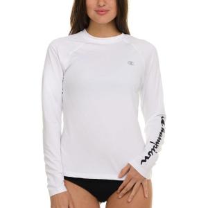 imageChampion Rash Guard for Women Womens Rash Guard Long Sleeve Shirts Rashguard Swim Shirt Women UPF 50 SPF ampamp UV ProtectionWhite