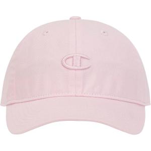 imageChampion Womens Essentials Washed Cotton Twill Adjustable Baseball CapLilac Pink