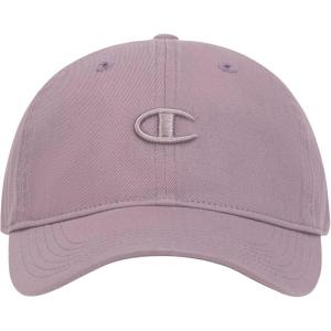 imageChampion Womens Essentials Washed Cotton Twill Adjustable Baseball CapPurple
