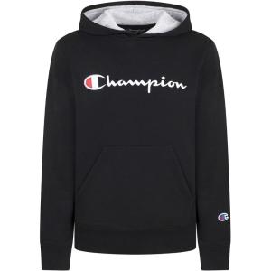 imageChampion boys Boys Hoodie for Kids Sweatshirt Fleece Youth Pullover With HoodHeritage Black