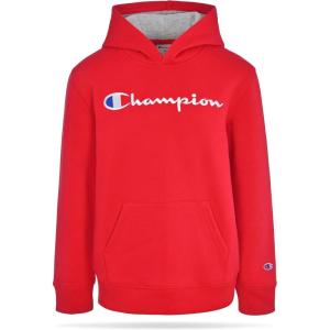 imageChampion boys Boys Hoodie for Kids Sweatshirt Fleece Youth Pullover With HoodSignature Red