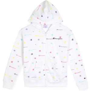 imageChampion girls Girls Hoodie Sweatshirt Zip Up Fleece Athletic Hoodie for Girl ClothingSignature Bright White