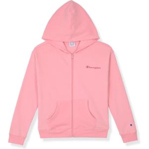 imageChampion girls Girls Hoodie Sweatshirt Zip Up Fleece Athletic Hoodie for Girl ClothingSignature Candy Pink