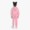 imageChampion Girls Hoodie and Sweatpant Set for Kids Athletic Fleece SweatsuitCandy Pink
