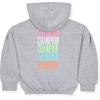 imageChampion Girls Hoodie and Sweatpant Set for Kids Athletic Fleece SweatsuitGrey Heather
