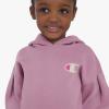 imageChampion Girls Hoodie and Sweatpant Set for Kids Athletic Fleece SweatsuitHaze