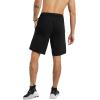 imageChampion Mens 9 Lounge Shorts Standard Fit Lightweight Available in Regular and Big ampamp TallBlack  C Logo