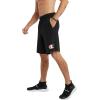 imageChampion Mens 9 Lounge Shorts Standard Fit Lightweight Available in Regular and Big ampamp TallBlack  C Logo