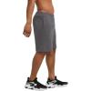 imageChampion Mens 9 Lounge Shorts Standard Fit Lightweight Available in Regular and Big ampamp TallGranite Heather  C Logo