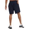 imageChampion Mens 9 Lounge Shorts Standard Fit Lightweight Available in Regular and Big ampamp TallNavy  C Logo
