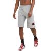 imageChampion Mens 9 Lounge Shorts Standard Fit Lightweight Available in Regular and Big ampamp TallOxford Gray  C Logo