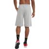 imageChampion Mens 9 Lounge Shorts Standard Fit Lightweight Available in Regular and Big ampamp TallOxford Gray  C Logo