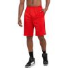 imageChampion Mens BigTall Mesh Short with PipingCrimson  C Patch Logo