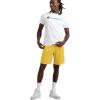 imageChampion Mens BigTall Mesh Short with PipingTeam Gold  C Patch Logo
