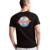 imageChampion Mens Classic Graphic Short Sleeve TShirt Standard Fit 2025 GraphicsBlack  Globe
